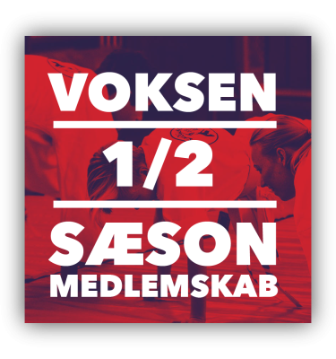Voksen halv sæson medlemskab