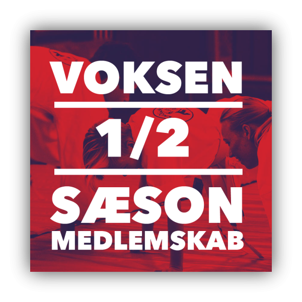 Voksen halv sæson medlemskab
